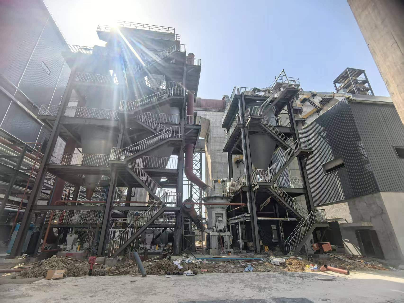 gypsum vertical roller mill grinding system